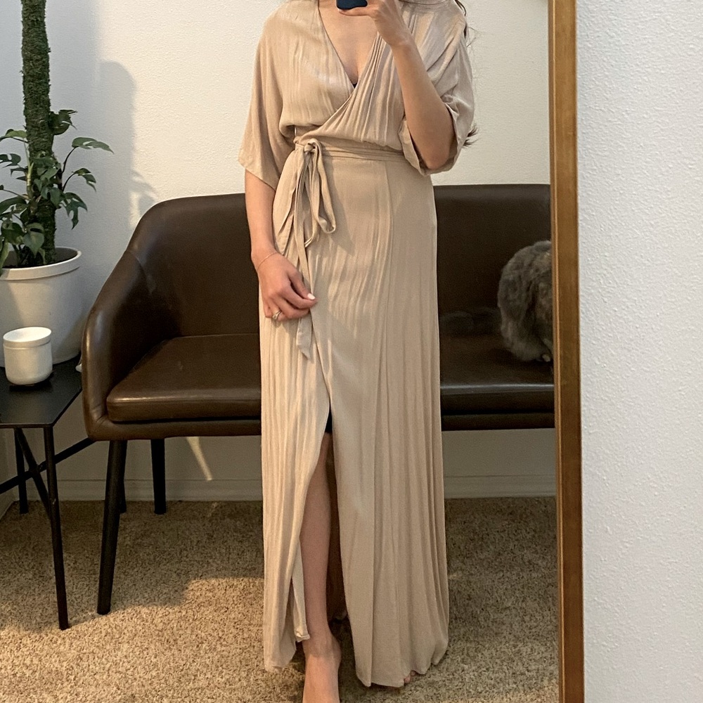 In Loom Wrap Dress